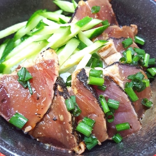 ★鰹のたたき丼★